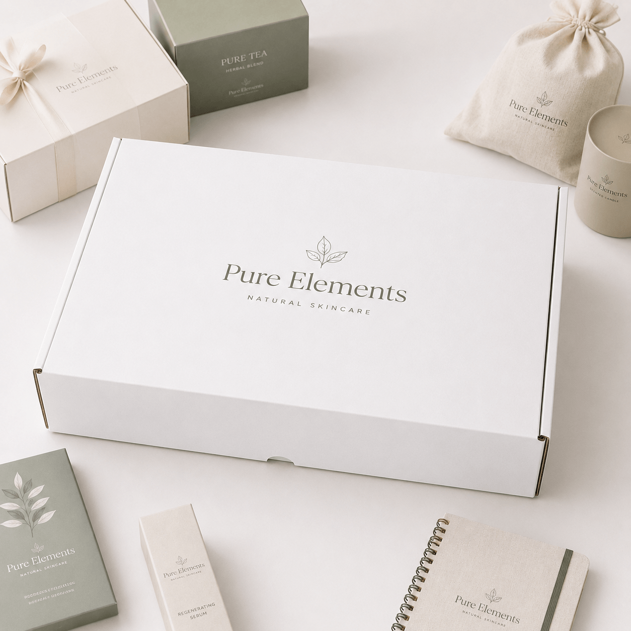 Caja ecommerce grande personalizada para kits promocionales, lotes gourmet y pedidos múltiples