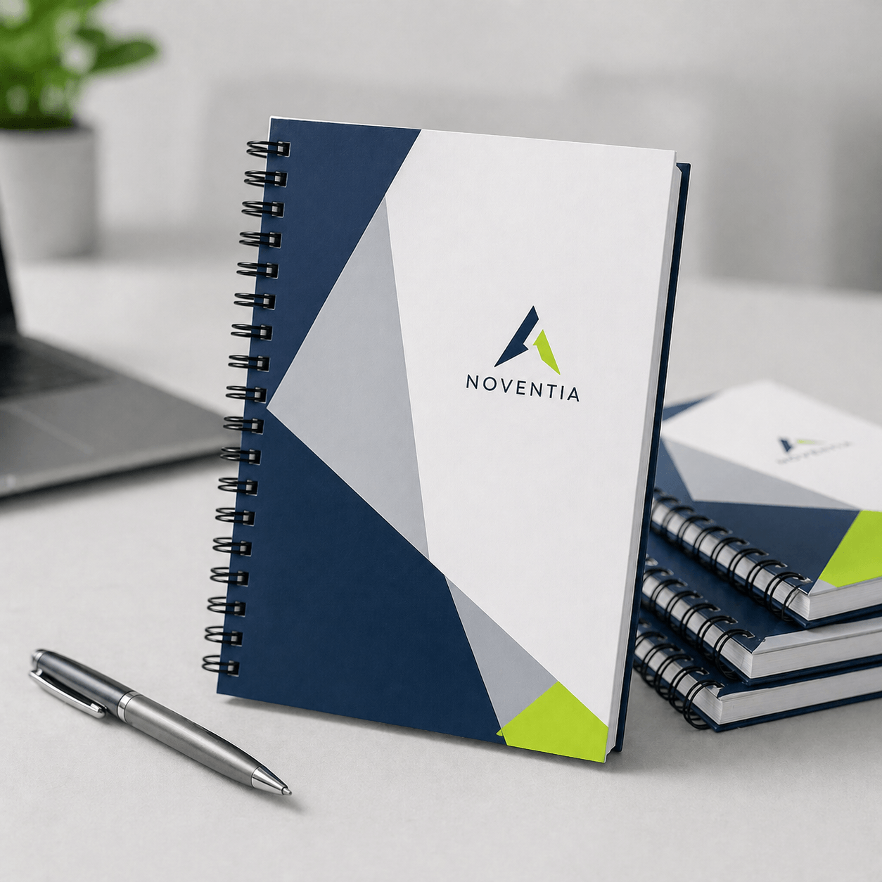 cuaderno A5 promocional personalizado con logo para campañas de marketing y eventos