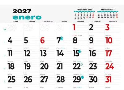 Imagen del interior de la faldilla con notas