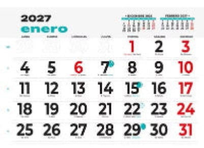 Imagen del interior de la faldilla sin notas