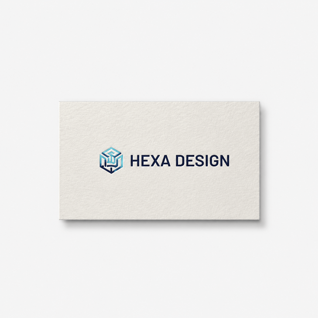 Tarjetas de visita con textura premium para empresas