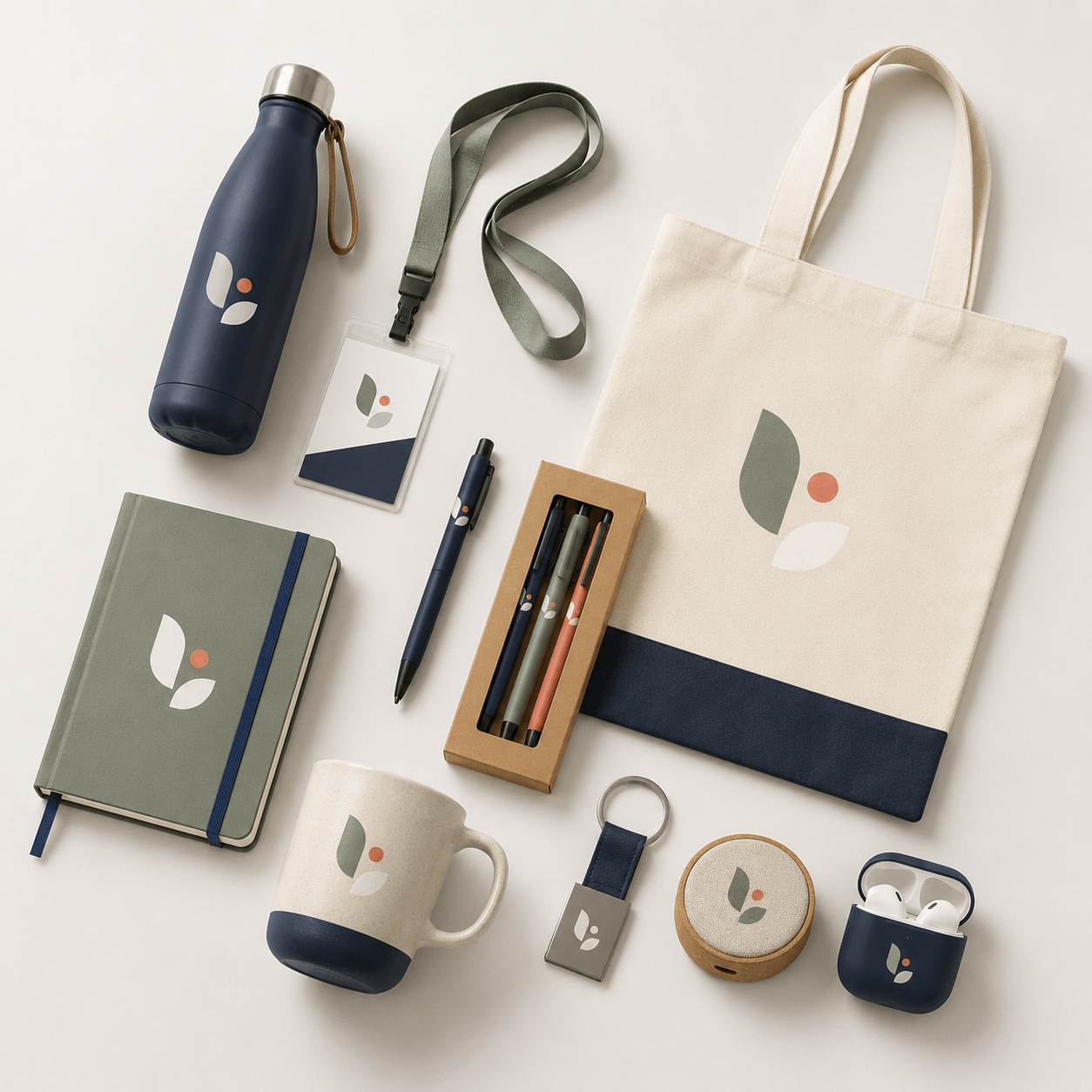 Selección de artículos promocionales personalizados para empresas