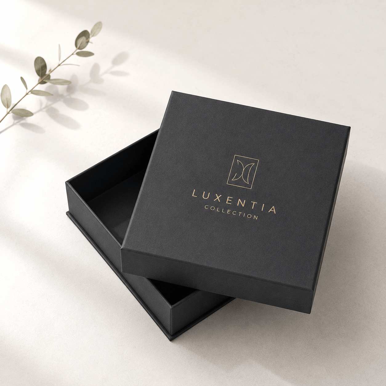 Caja rígida personalizada tipo base y tapa para productos premium y regalo corporativo