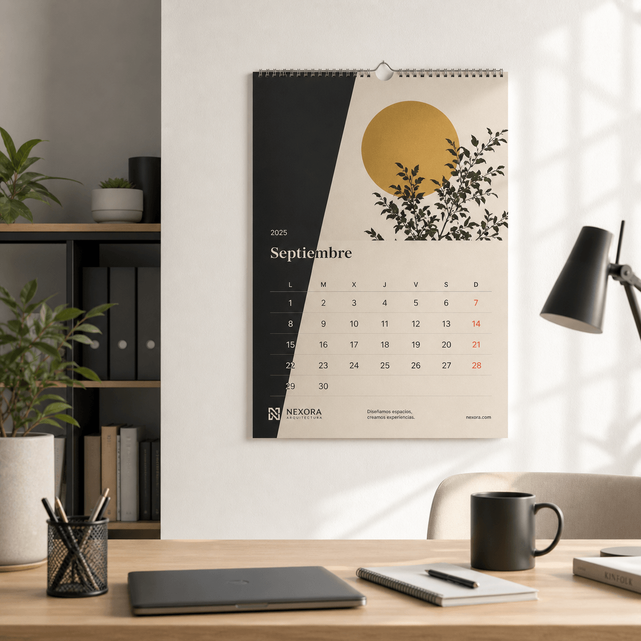 Descubre nuestros calendarios de pared en wireo en formatos A4 y A3