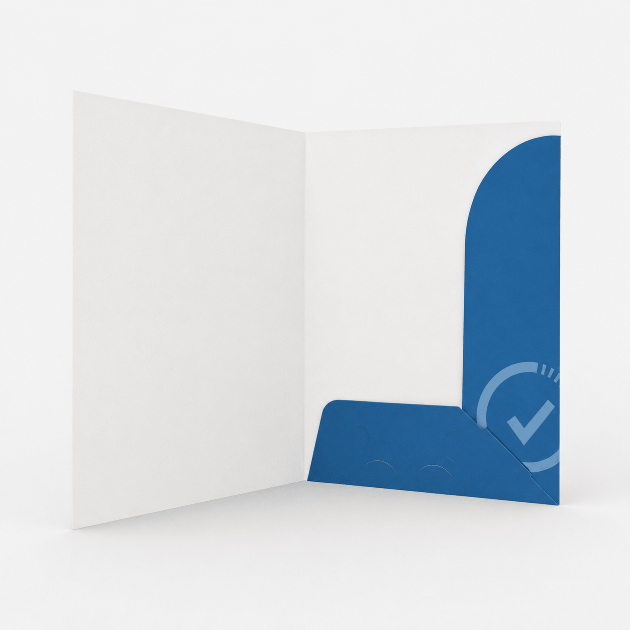 Carpeta personalizada con solapa automontable
