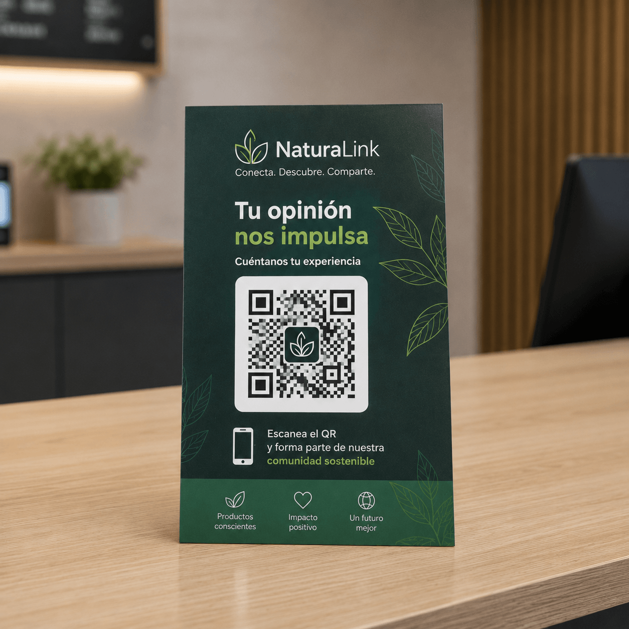 Displays de cartón impresos para mostradores y publicidad visual