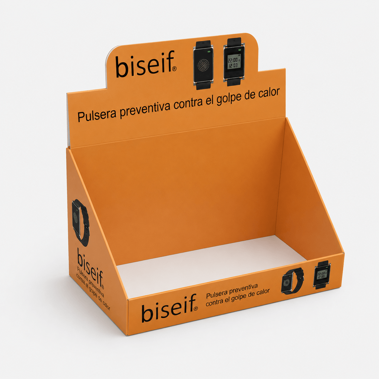 Publicidad impresa para tu negocio. Expositor para punto de venta