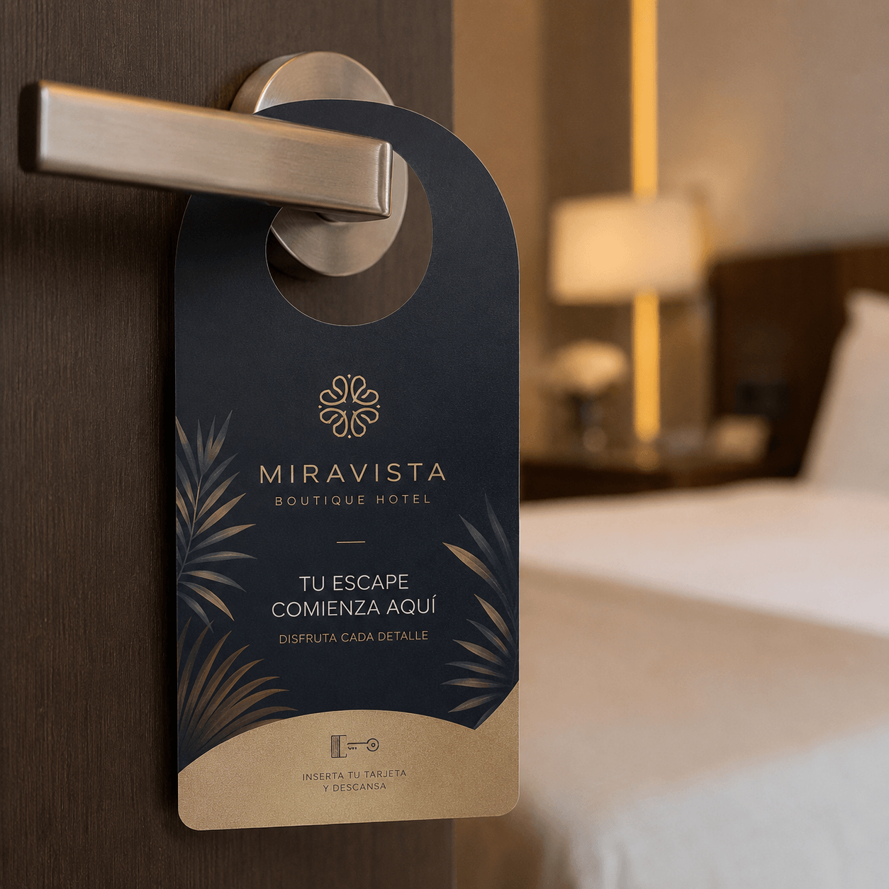 Poming promocional para hoteles
