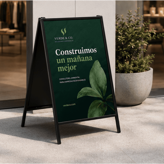 Posters publicitarios personalizados para negocios
