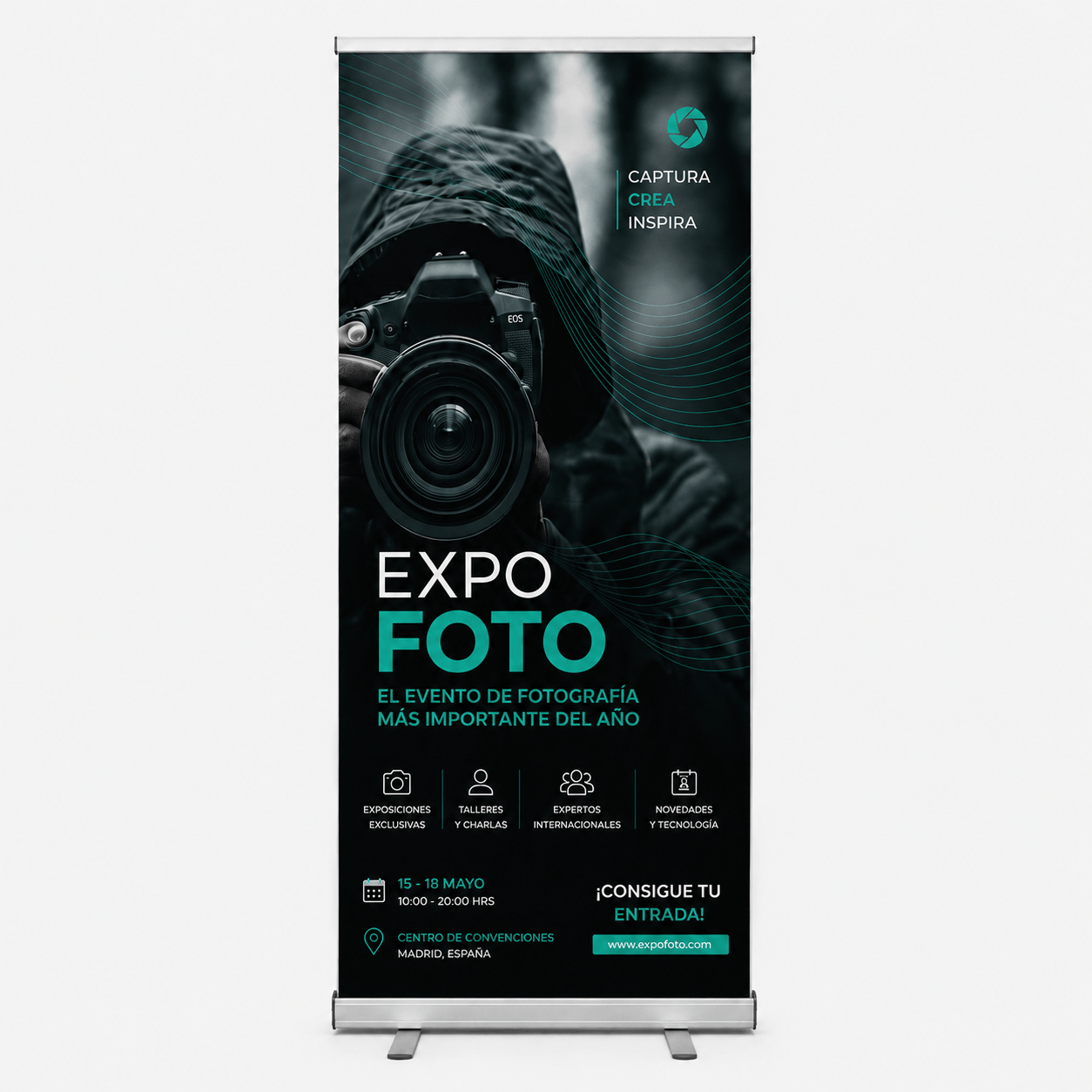 Roll up publicitario personalizado para eventos y promociones