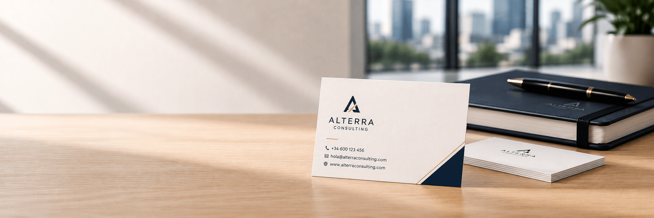 Tarjetas de visita personalizadas para empresas impresas con acabados profesionales y diseño corporativo