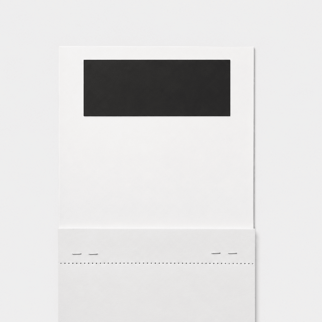 Parte trasera de un calendario magnetico